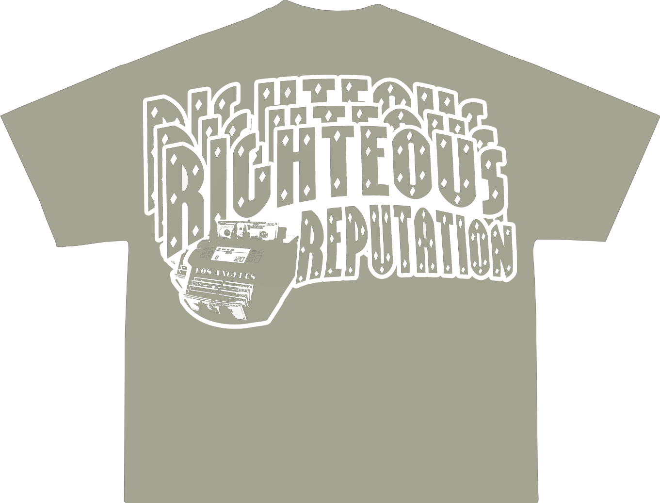 “ORIGINAL PAPER CHASERS” CEMENT T-SHIRT