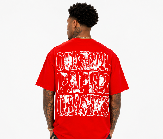 Original Paper Chasers Tee - Red