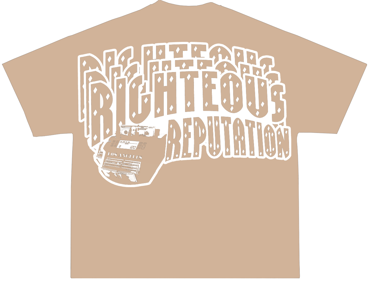 “ORIGINAL PAPER CHASERS” OATMEAL T-SHIRT