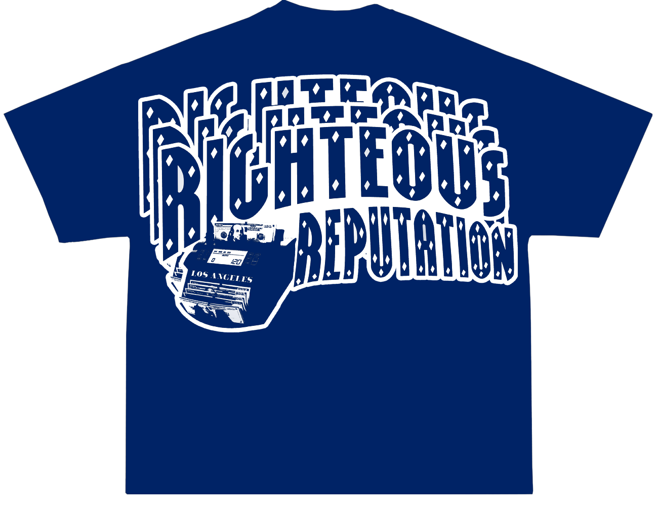 “ORIGINAL PAPER CHASERS” ROYAL T-SHIRT