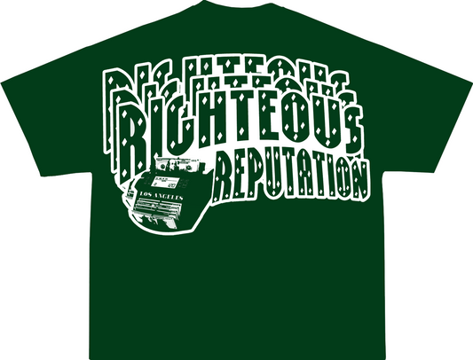“ORIGINAL PAPER CHASERS” MOSS T-SHIRT
