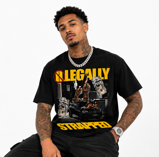 Illegally Strapped Tee