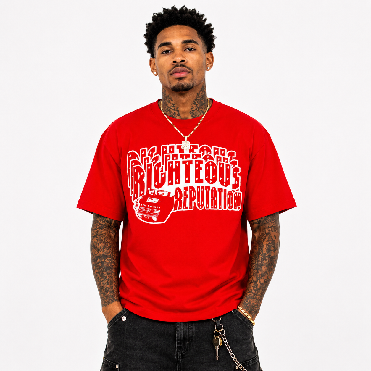 Original Paper Chasers Tee - Red