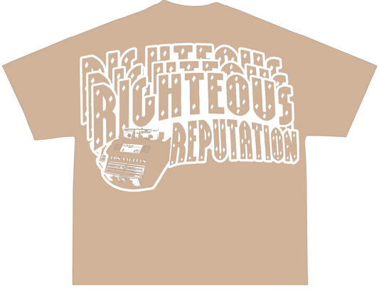 “ORIGINAL PAPER CHASERS” OATMEAL T-SHIRT