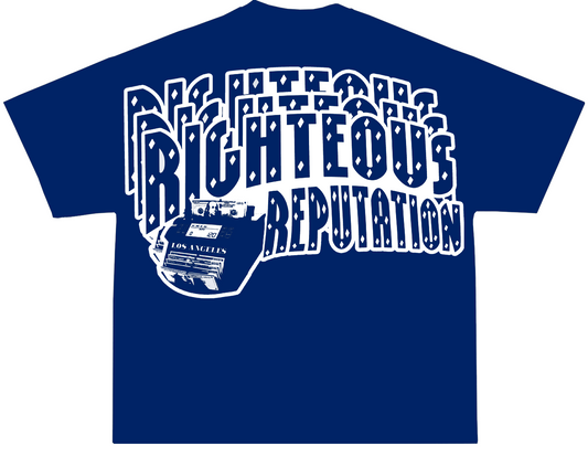 “ORIGINAL PAPER CHASERS” ROYAL T-SHIRT