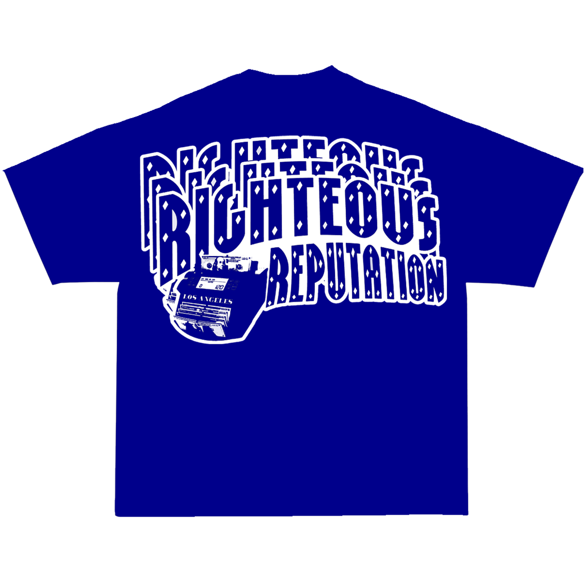 “ORIGINAL PAPER CHASERS” ROYAL T-SHIRT