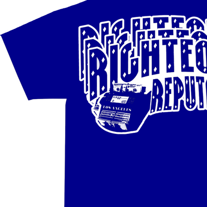 “ORIGINAL PAPER CHASERS” ROYAL T-SHIRT