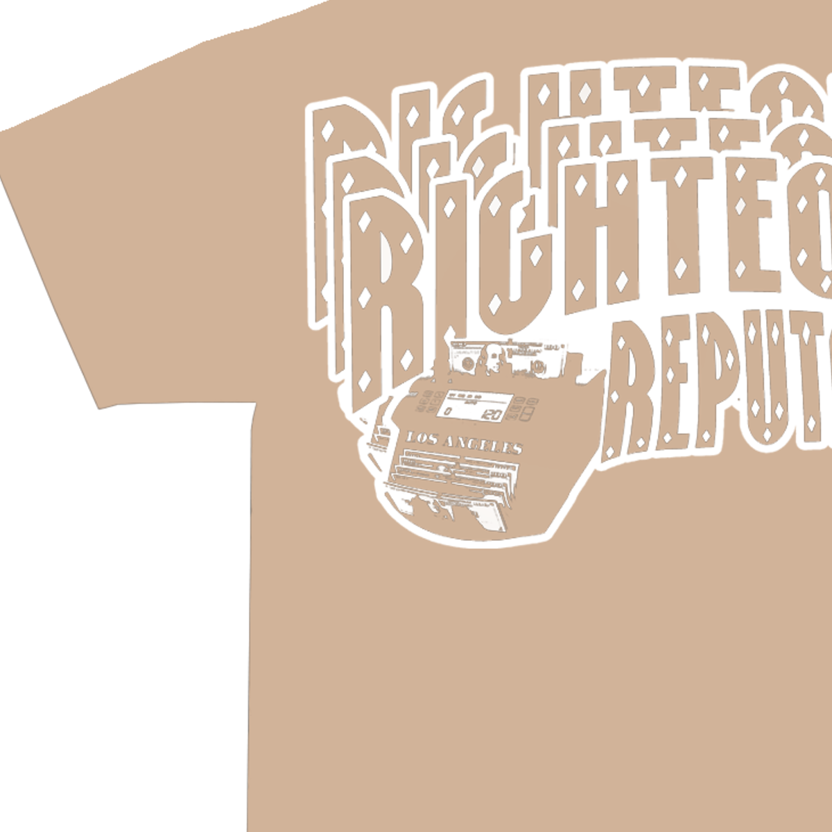 “ORIGINAL PAPER CHASERS” OATMEAL T-SHIRT