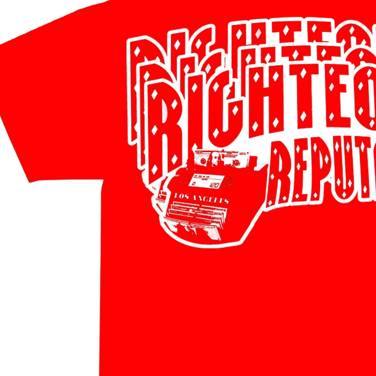 “ORIGINAL PAPER CHASERS”  RED T-SHIRT