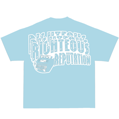 “ORIGINAL PAPER CHASERS”  BABY BLUE T-SHIRT