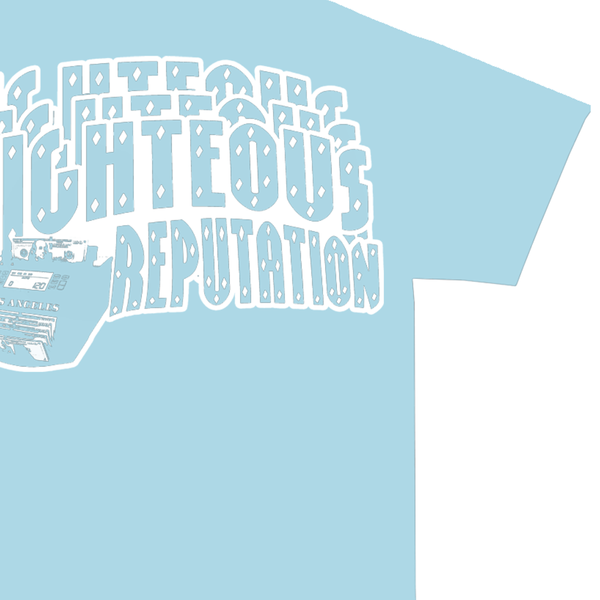 “ORIGINAL PAPER CHASERS”  BABY BLUE T-SHIRT